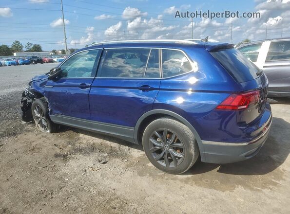 3VV3B7AX5RM046740 2024 VOLKSWAGEN TIGUAN Синий Задняя левая четверть