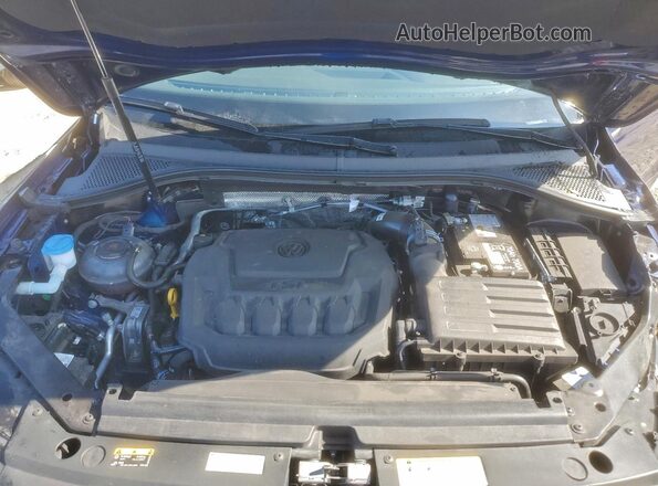 3VV3B7AX5RM046740 2024 VOLKSWAGEN TIGUAN Синий Вид подкапотного пространства