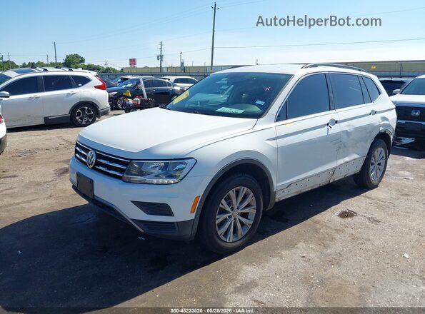 3VV3B7AX6JM126312 2018 VOLKSWAGEN TIGUAN White Front left
