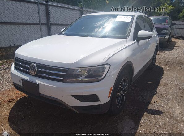 3VV3B7AX6KM183479 2019 VOLKSWAGEN TIGUAN White Vista tres cuartos delantera izquierda