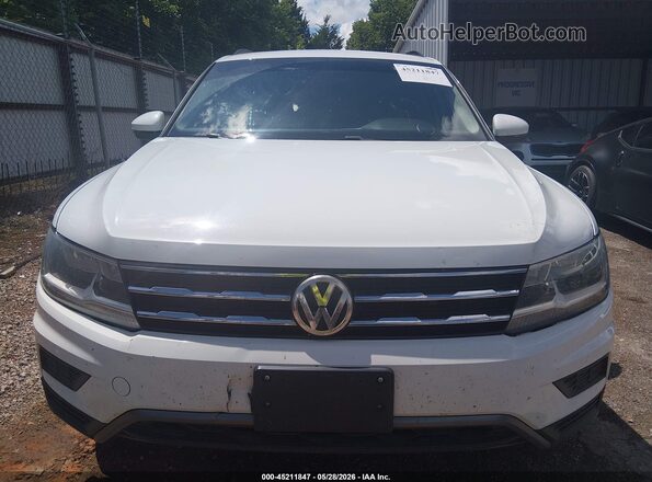 3VV3B7AX6KM183479 2019 VOLKSWAGEN TIGUAN White Vista del cuadro de instrumentos