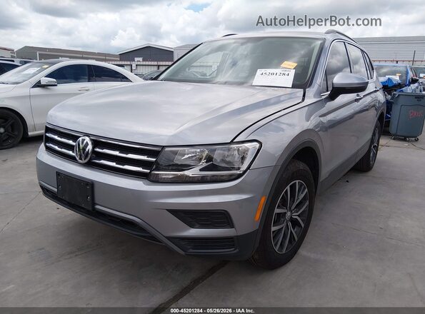 3VV3B7AX6KM193655 2019 VOLKSWAGEN TIGUAN Silver Front left