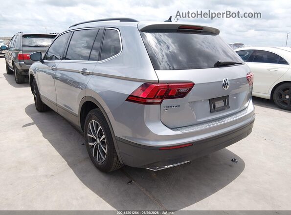 3VV3B7AX6KM193655 2019 VOLKSWAGEN TIGUAN Silver Rear left