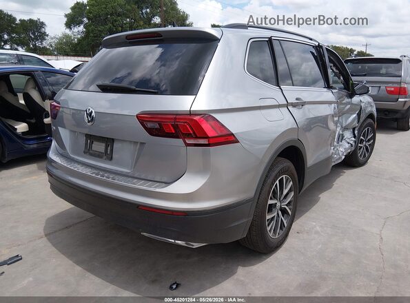3VV3B7AX6KM193655 2019 VOLKSWAGEN TIGUAN Silver Rear right
