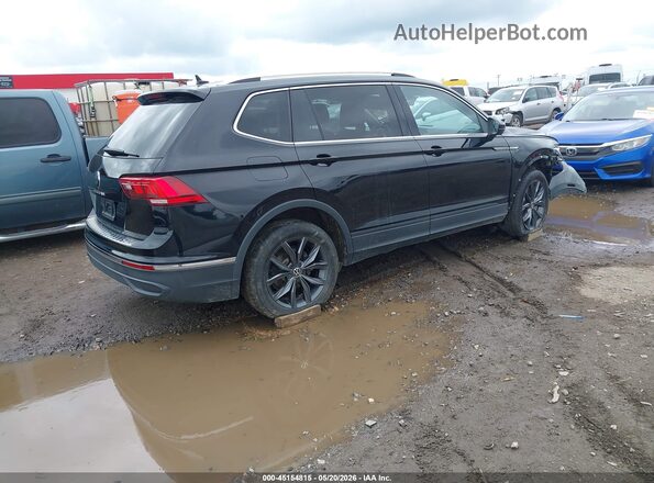 3VV3B7AX6NM119253 2022 VOLKSWAGEN TIGUAN Black Trasero derecho