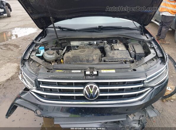 3VV3B7AX6NM119253 2022 VOLKSWAGEN TIGUAN Black Vista trasera