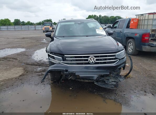3VV3B7AX6NM119253 2022 VOLKSWAGEN TIGUAN Black Vista del cuadro de instrumentos
