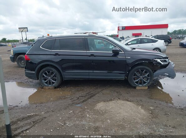 3VV3B7AX6NM119253 2022 VOLKSWAGEN TIGUAN Black Vista interior trasera