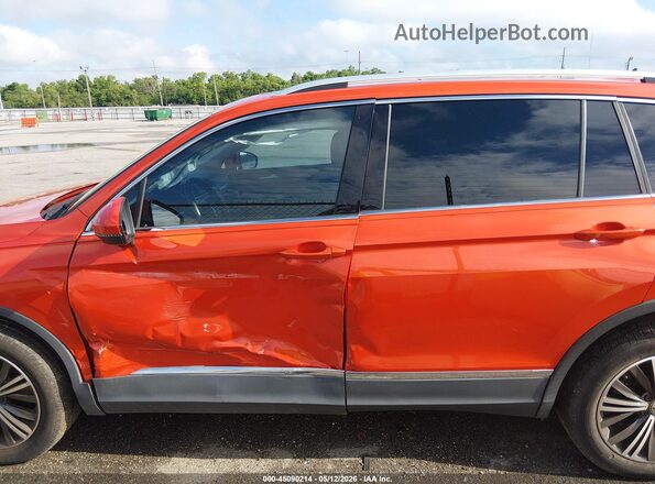3VV3B7AX7KM152399 2019 VOLKSWAGEN TIGUAN Orange Vista interior de 360 grados
