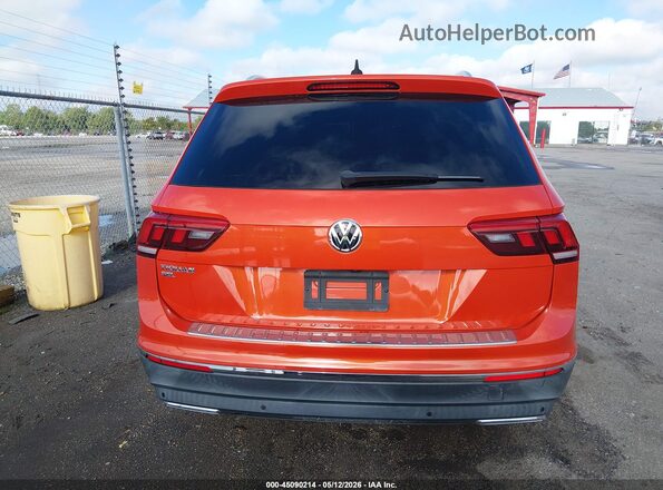 3VV3B7AX7KM152399 2019 VOLKSWAGEN TIGUAN Orange 