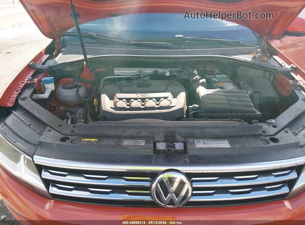 3VV3B7AX7KM152399 2019 VOLKSWAGEN TIGUAN Orange Vista trasera