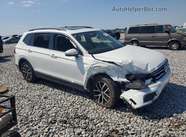 3VV3B7AX7MM047526 2021 VOLKSWAGEN TIGUAN White Front right