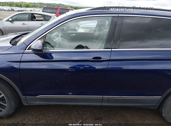3VV3B7AX7MM088674 2021 VOLKSWAGEN TIGUAN Blue Панорамний вид салону 360°