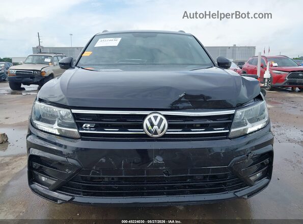 3VV3B7AX8LM152607 2020 VOLKSWAGEN TIGUAN Black Instrument cluster view