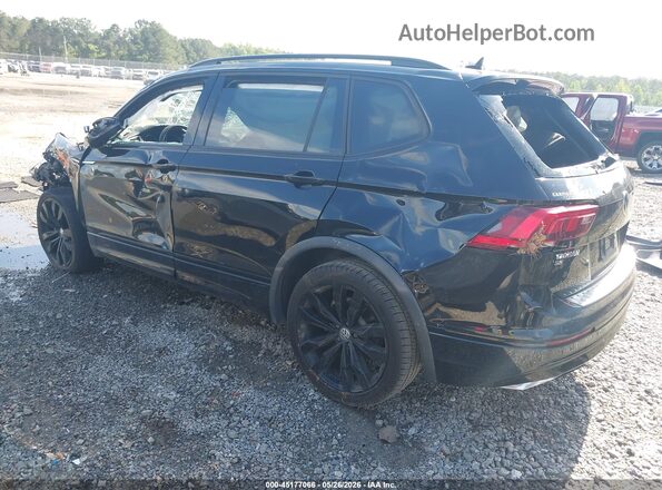 3VV3B7AX8MM067798 2021 VOLKSWAGEN TIGUAN Black უკანა მარცხენა