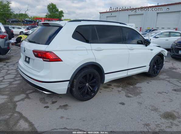 3VV3B7AX8MM123643 2021 VOLKSWAGEN TIGUAN White Задня права чверть
