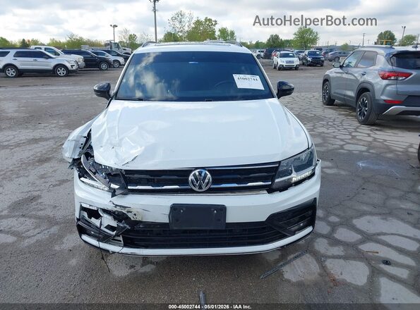 3VV3B7AX8MM123643 2021 VOLKSWAGEN TIGUAN White Вид щитка приладів