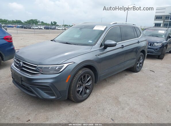 3VV3B7AX8NM127046 2022 VOLKSWAGEN TIGUAN Серый Передняя левая четверть