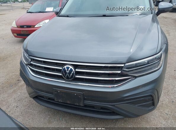 3VV3B7AX8NM127046 2022 VOLKSWAGEN TIGUAN Серый Вид щитка приборов