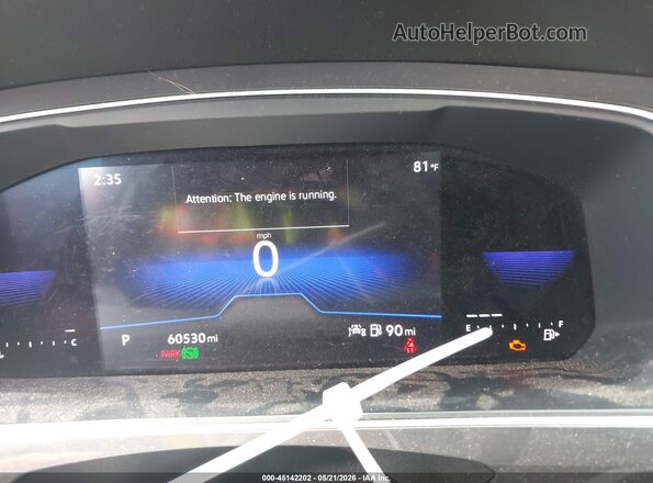 3VV3B7AX8NM127046 2022 VOLKSWAGEN TIGUAN Серый Вид задних сидений