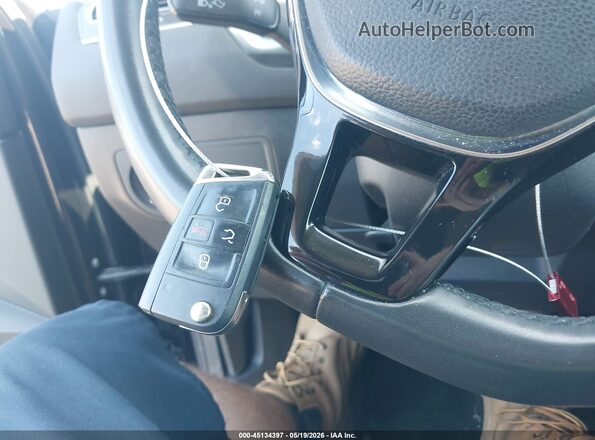 3VV3B7AX9LM037420 2020 VOLKSWAGEN TIGUAN Black Առջևի վահանակի տեսք