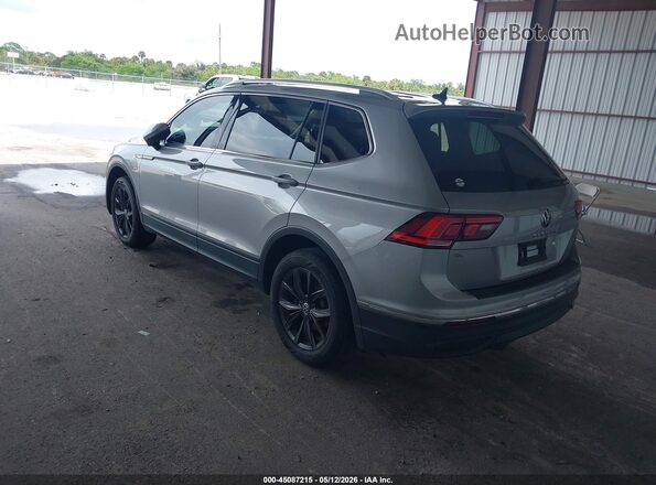 3VV3B7AX9NM168771 2022 VOLKSWAGEN TIGUAN Gray Rear left