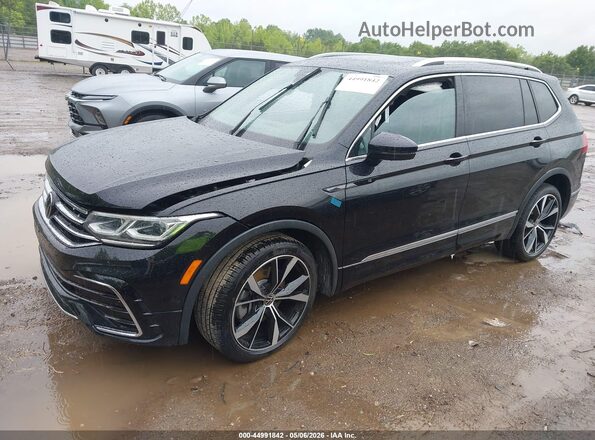 3VV4B7AX1NM119567 2022 VOLKSWAGEN TIGUAN Black Przód lewy