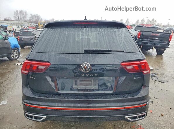 3VV4B7AX4NM096673 2022 VOLKSWAGEN TIGUAN Черный 