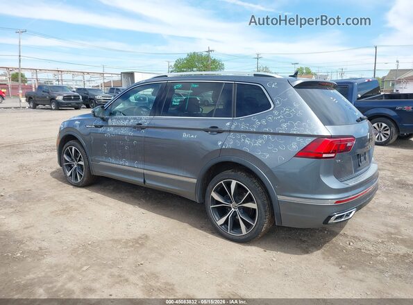 3VV4B7AX8NM167079 2022 VOLKSWAGEN TIGUAN Gray Rear left