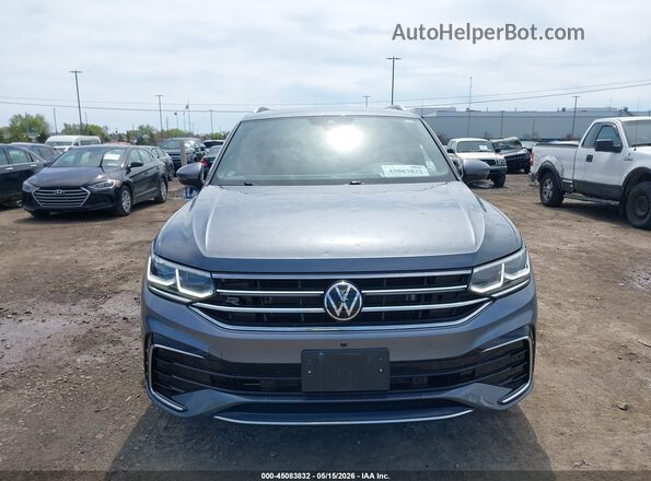 3VV4B7AX8NM167079 2022 VOLKSWAGEN TIGUAN Gray Instrument cluster view