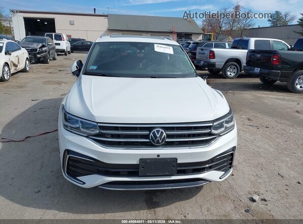 3VV4B7AX8RM158792 2024 VOLKSWAGEN TIGUAN White წინა პანელის ხედი