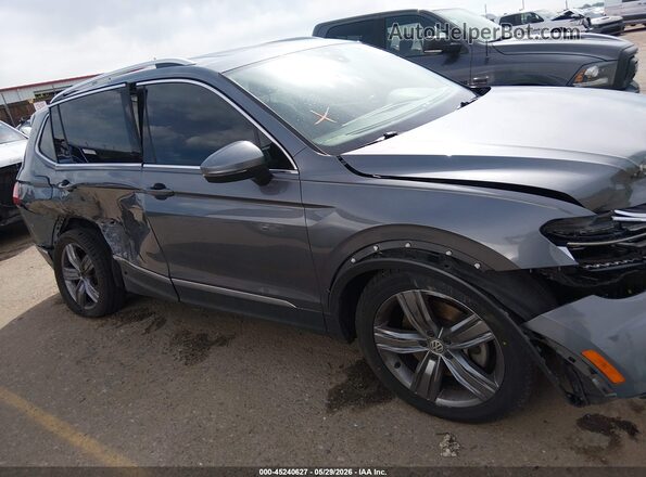 3VV4B7AX9KM123863 2019 VOLKSWAGEN TIGUAN Gray Вид задньої частини салону
