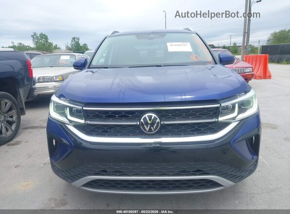 3VV4X7B24RM065952 2024 VOLKSWAGEN TAOS Синий Вид щитка приборов