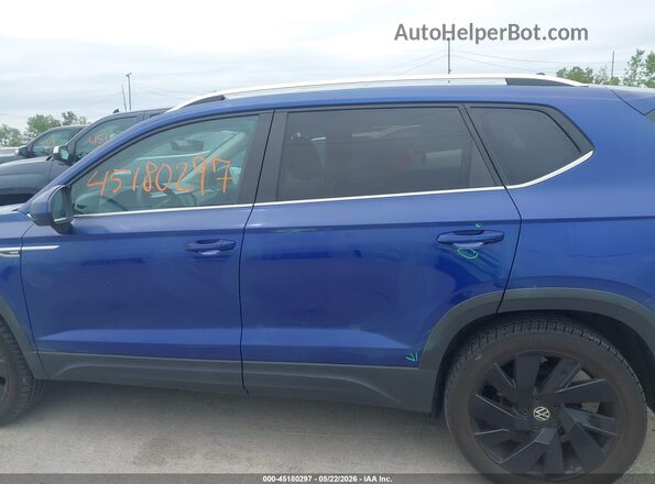 3VV4X7B24RM065952 2024 VOLKSWAGEN TAOS Синий Панорамный вид салона 360°