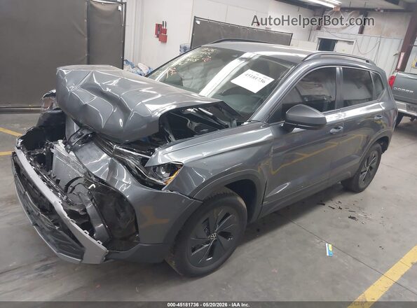 3VV5C7B23SM064667 2025 VOLKSWAGEN TAOS Gray Передня ліва чверть