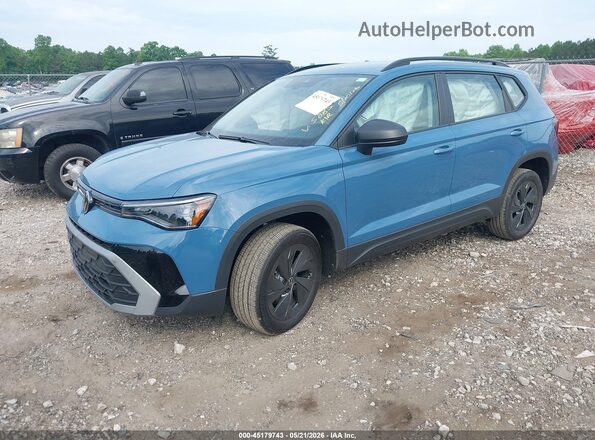 3VV5C7B25TM065885 2026 VOLKSWAGEN TAOS Blue Vista tres cuartos delantera izquierda