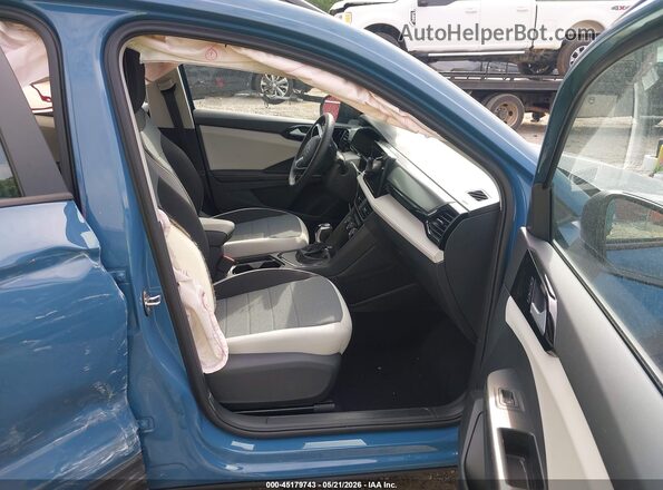 3VV5C7B25TM065885 2026 VOLKSWAGEN TAOS Blue Vista interior delantera