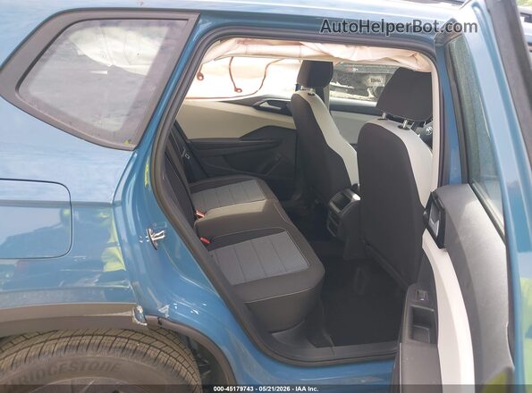 3VV5C7B25TM065885 2026 VOLKSWAGEN TAOS Blue Vista de la etiqueta del VIN