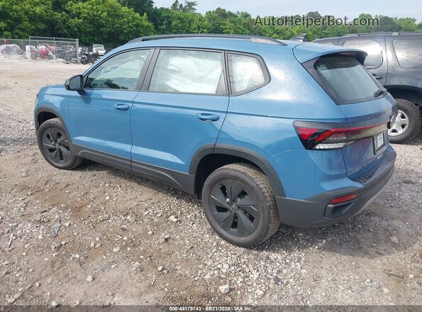 3VV5C7B25TM065885 2026 VOLKSWAGEN TAOS Blue Trasero izquierdo
