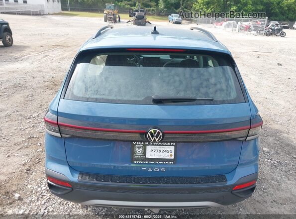 3VV5C7B25TM065885 2026 VOLKSWAGEN TAOS Blue 