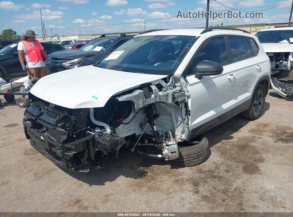 3VV5C7B26TM046035 2026 VOLKSWAGEN TAOS Белый Передняя левая четверть
