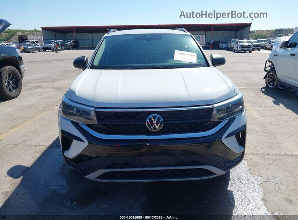 3VV5X7B22RM096850 2024 VOLKSWAGEN TAOS White წინა პანელის ხედი