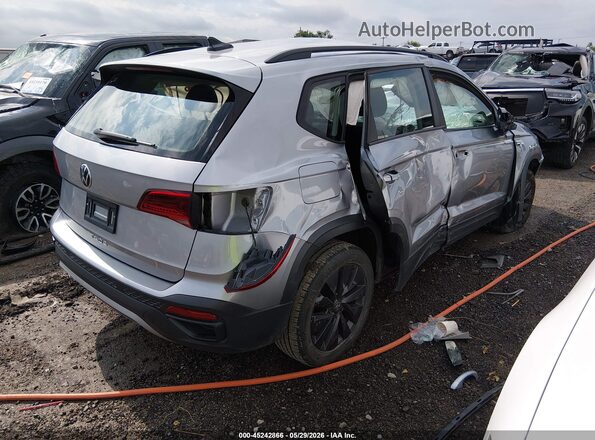 3VV5X7B26RM055167 2024 VOLKSWAGEN TAOS Silver უკანა მარჯვენა