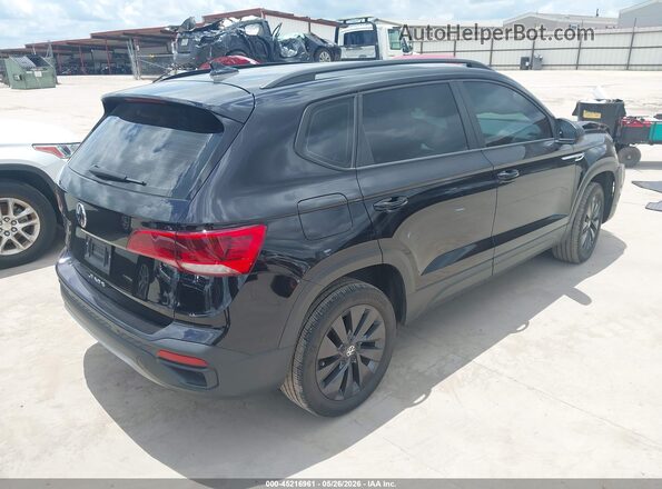 3VV5X7B26RM079372 2024 VOLKSWAGEN TAOS Черный Задняя правая четверть