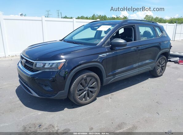 3VV5X7B28RM054375 2024 VOLKSWAGEN TAOS Black Առջևի ձախ երեք քառորդ տեսարան