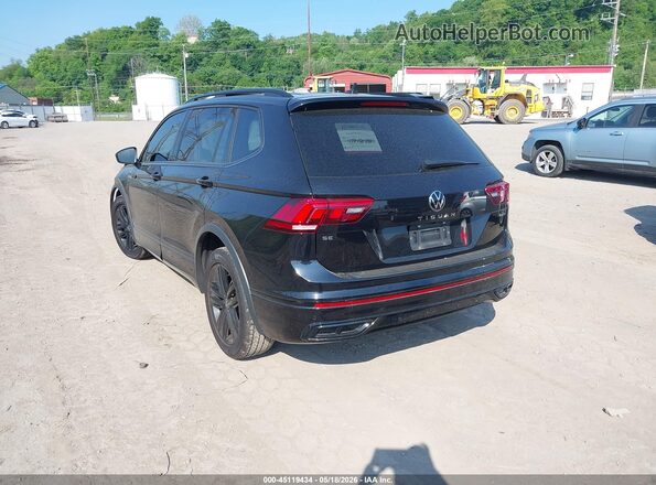 3VV8B7AX0NM047858 2022 VOLKSWAGEN TIGUAN Black Հետևի ձախ