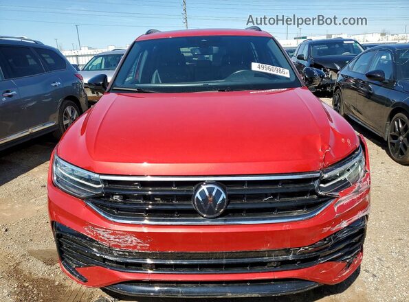 3VV8B7AX0RM228156 2024 VOLKSWAGEN TIGUAN Red Դիմացի տեսք