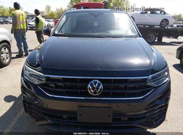 3VV8B7AX2PM136057 2023 VOLKSWAGEN TIGUAN Black წინა პანელის ხედი