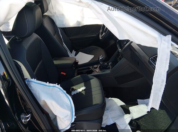 3VV8B7AX2PM136057 2023 VOLKSWAGEN TIGUAN Black წინა სალონის ხედი