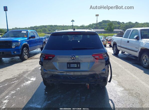 3VV8B7AX3NM117451 2022 VOLKSWAGEN TIGUAN Gray 